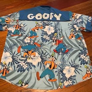 Vintage Disney Goofy Hawaiian Shirt